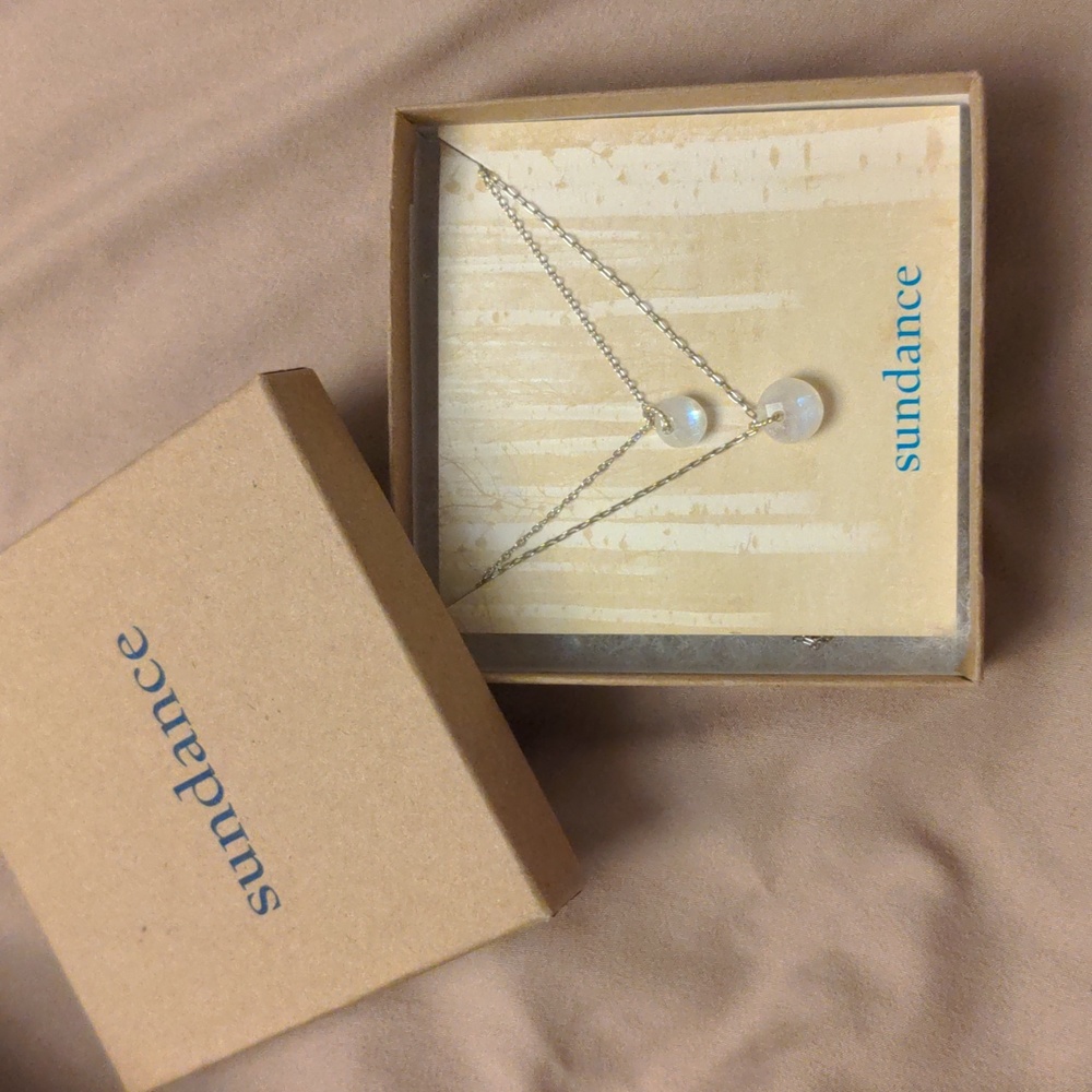 Sundance double strand birthstone necklace